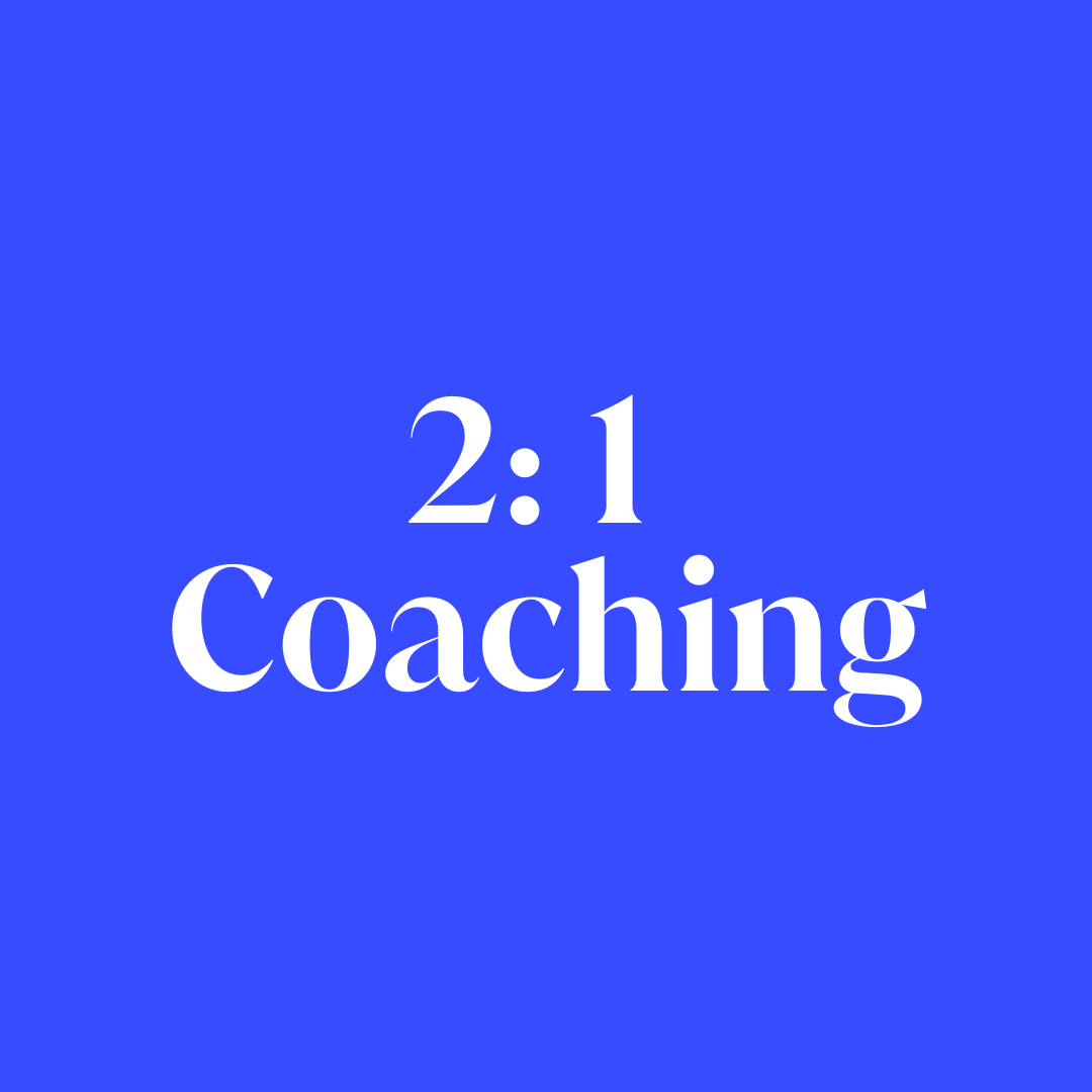 2:1 90min Coaching Call ($250)
